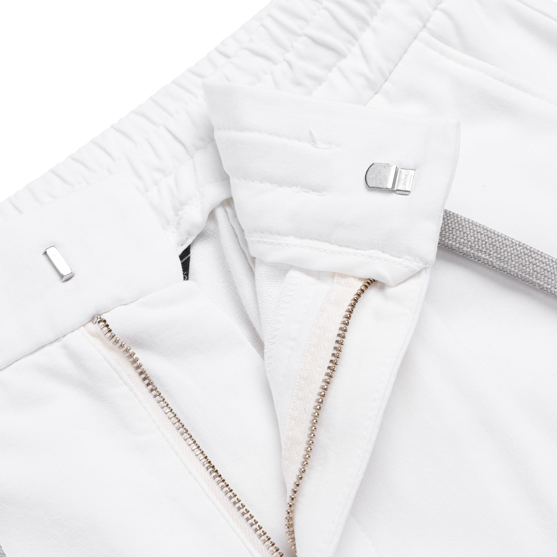 Alvise Drawstring Trouser Hvit-Tramarossa-Phrase