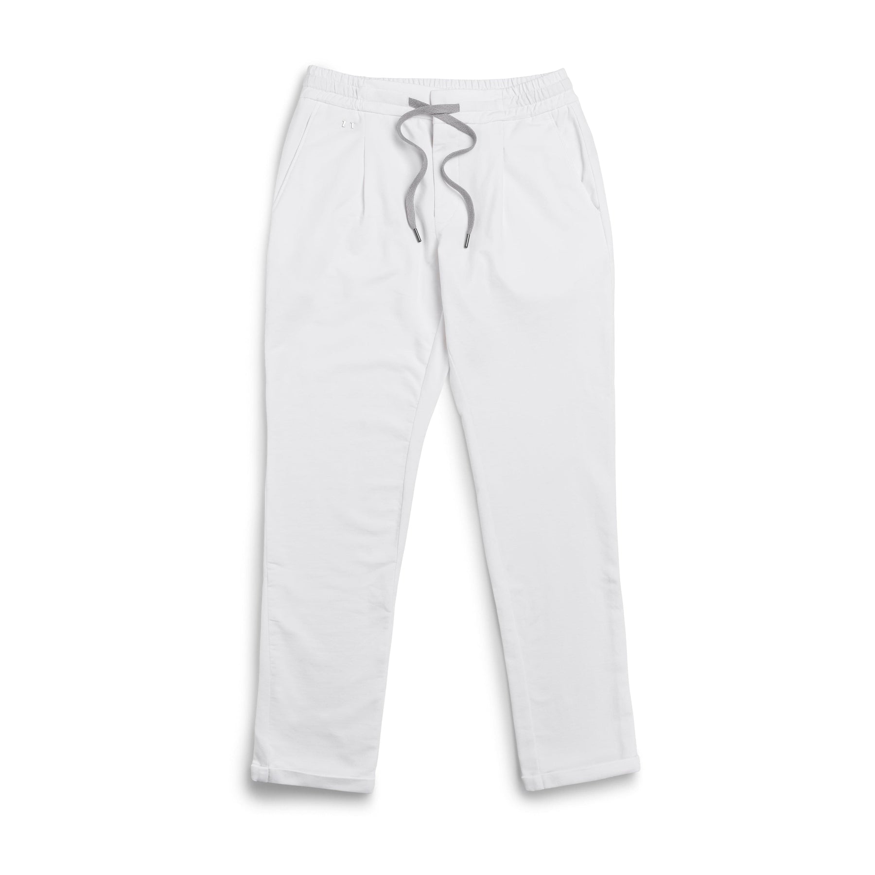 Alvise Drawstring Trouser Hvit-Tramarossa-Phrase