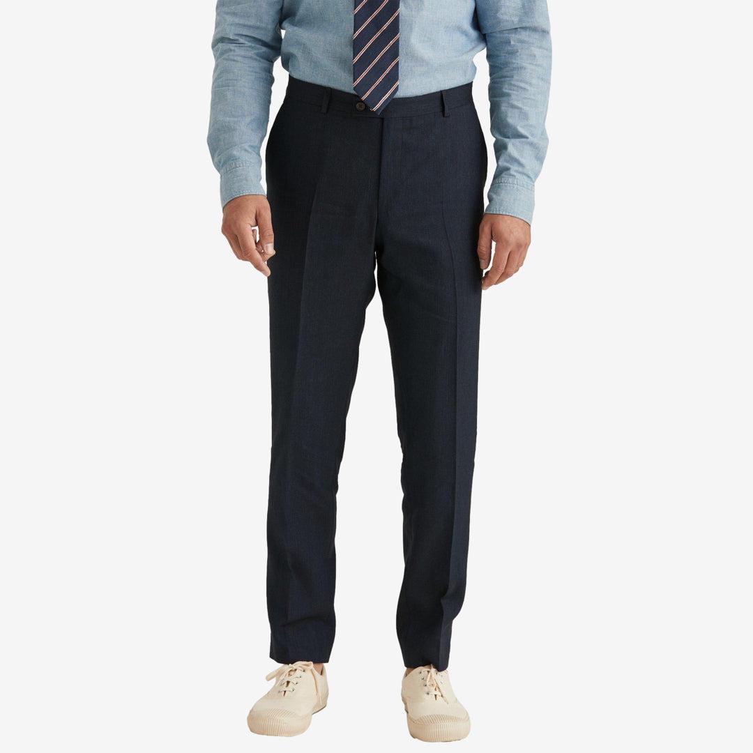 Archie Linen Suit Jacket Navy-Dress-Morris Stockholm-Phrase