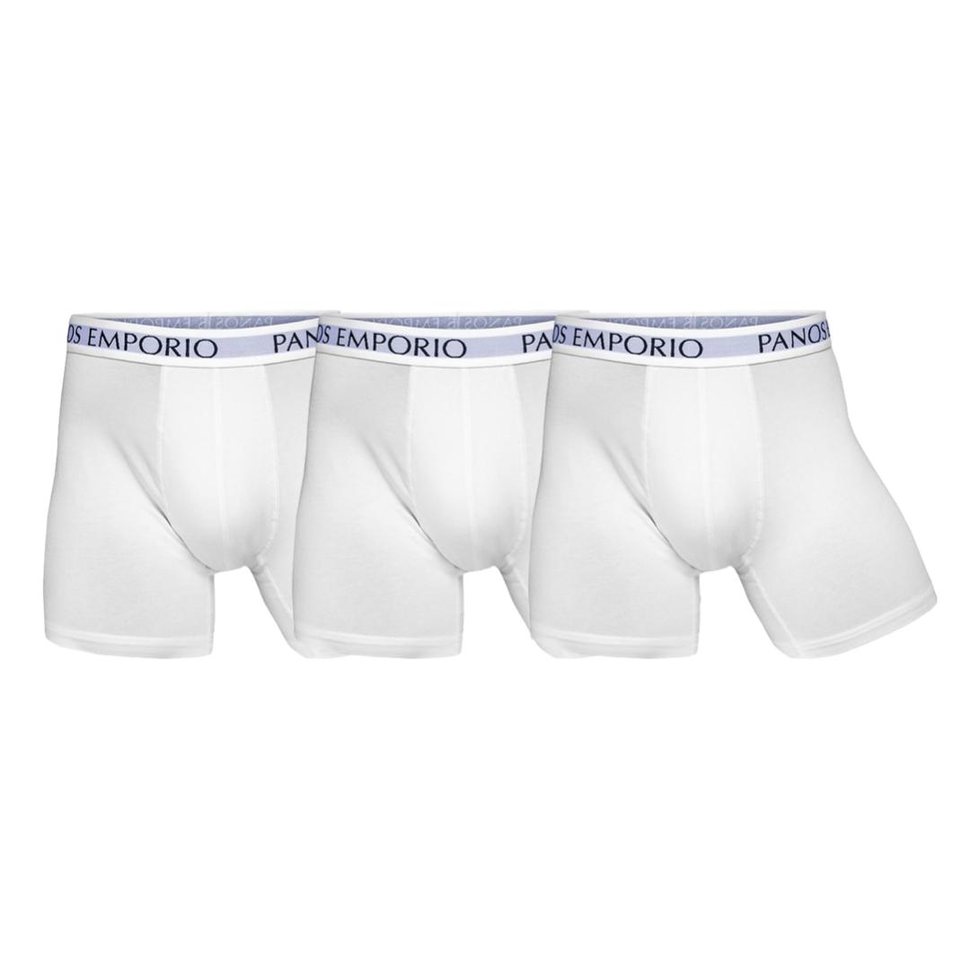 Base Bamboo Cotton Boxer White-Panos Emporio-Phrase