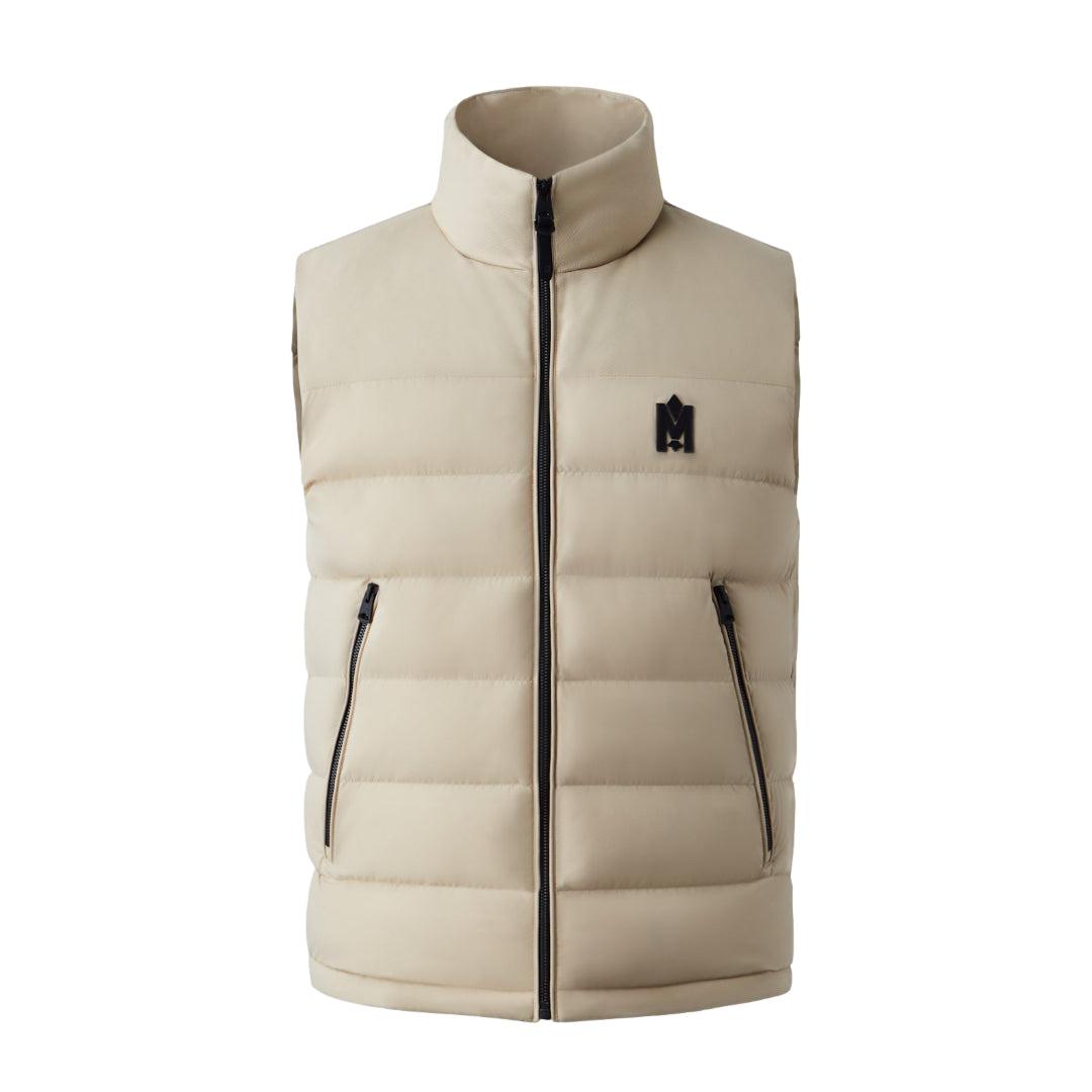 Bobbie Stretch Light Down Vest Beige-Mackage-Phrase