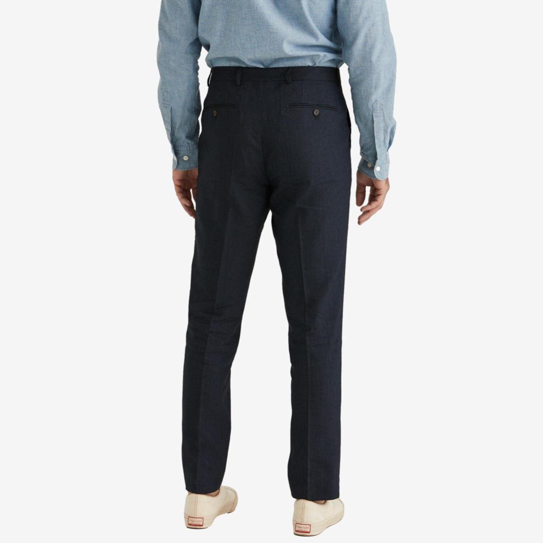 Bobby Linen Suit Trousers Navy-Morris Stockholm-Phrase