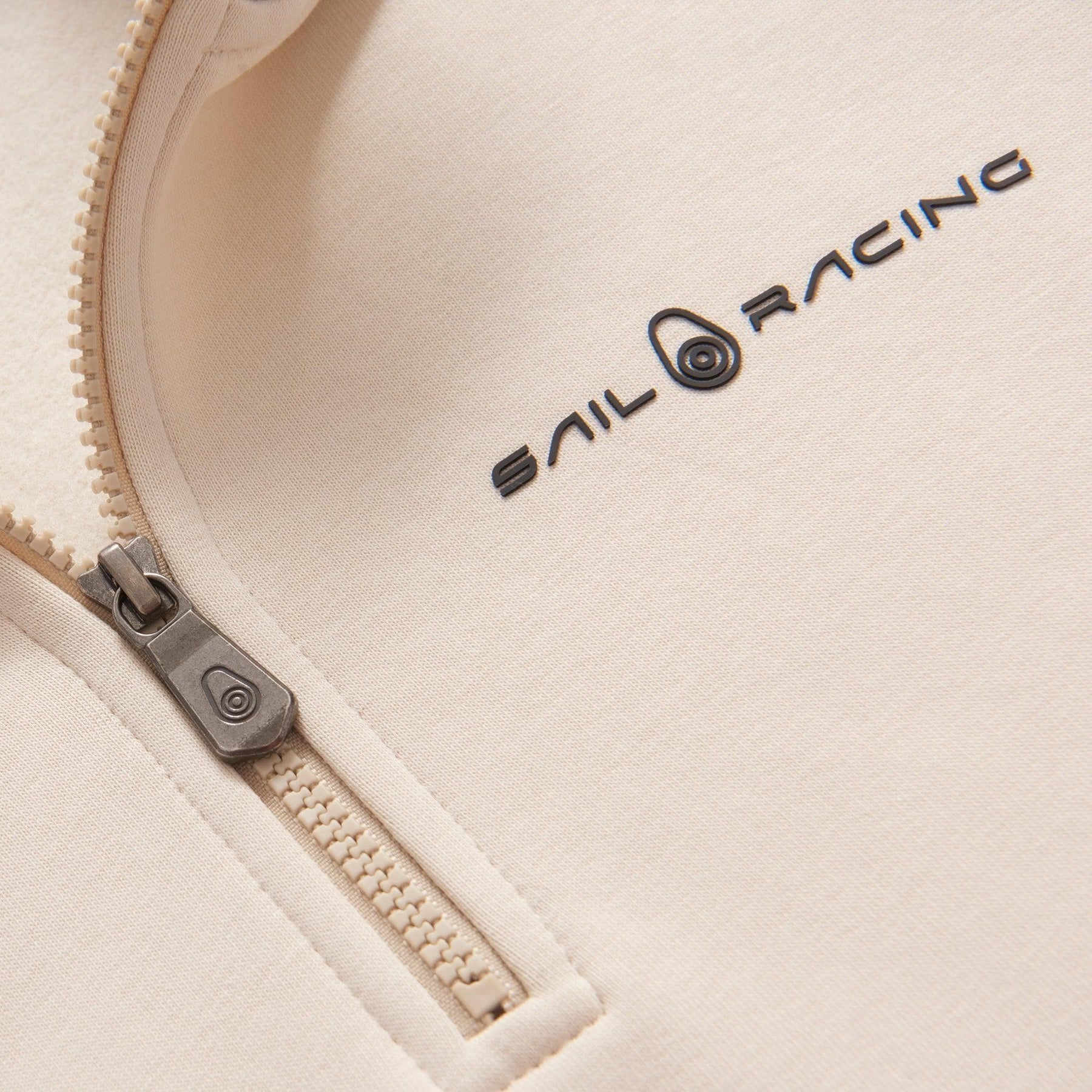 Bowman Logo Halfzip Offwhite-Sail Racing-Phrase