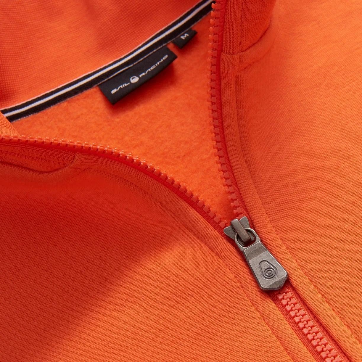Bowman Logo Halfzip Oransje-Sail Racing-Phrase