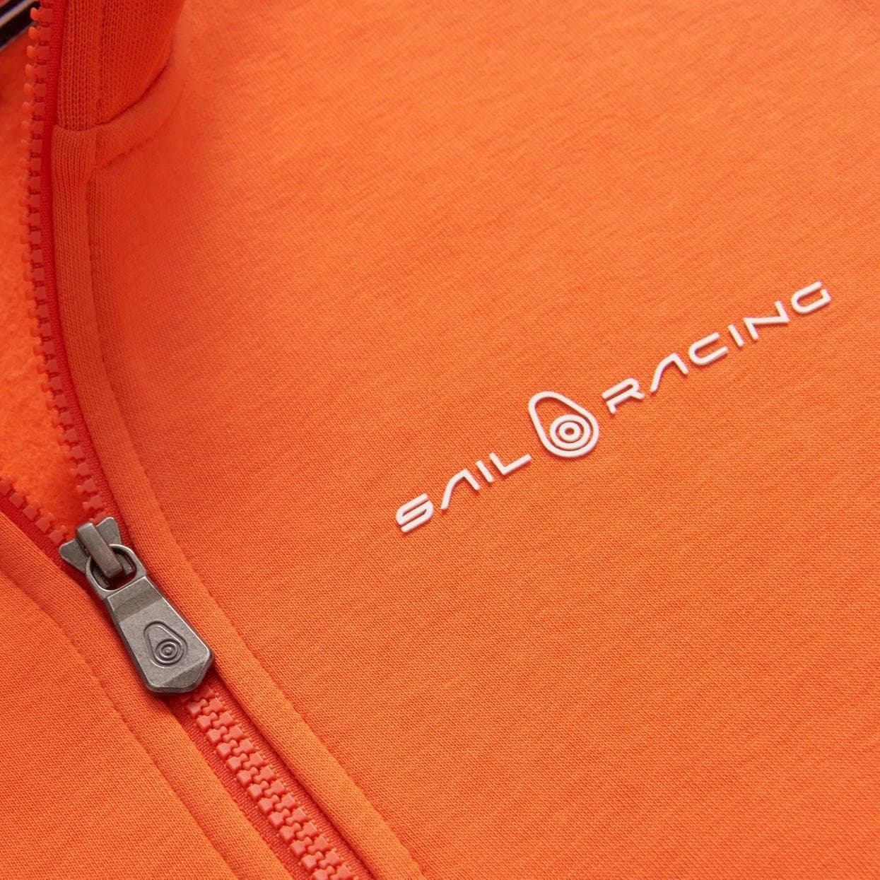 Bowman Logo Halfzip Oransje-Sail Racing-Phrase