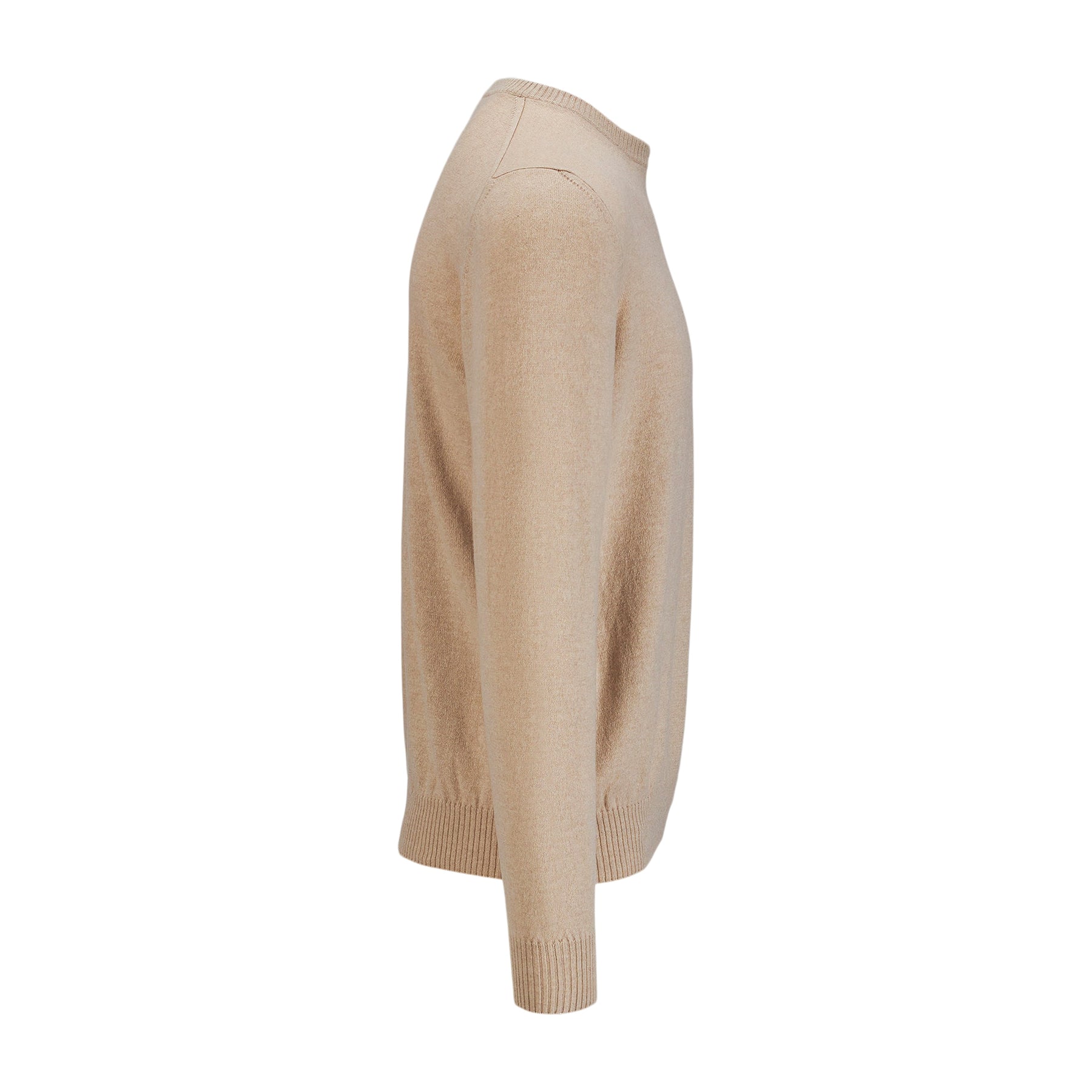 Cashmere Crewneck Sweater Beige-Settefili Cashmere-Phrase