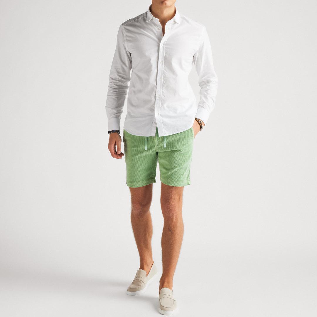 Cord Shorts Green-The Gilli-Phrase