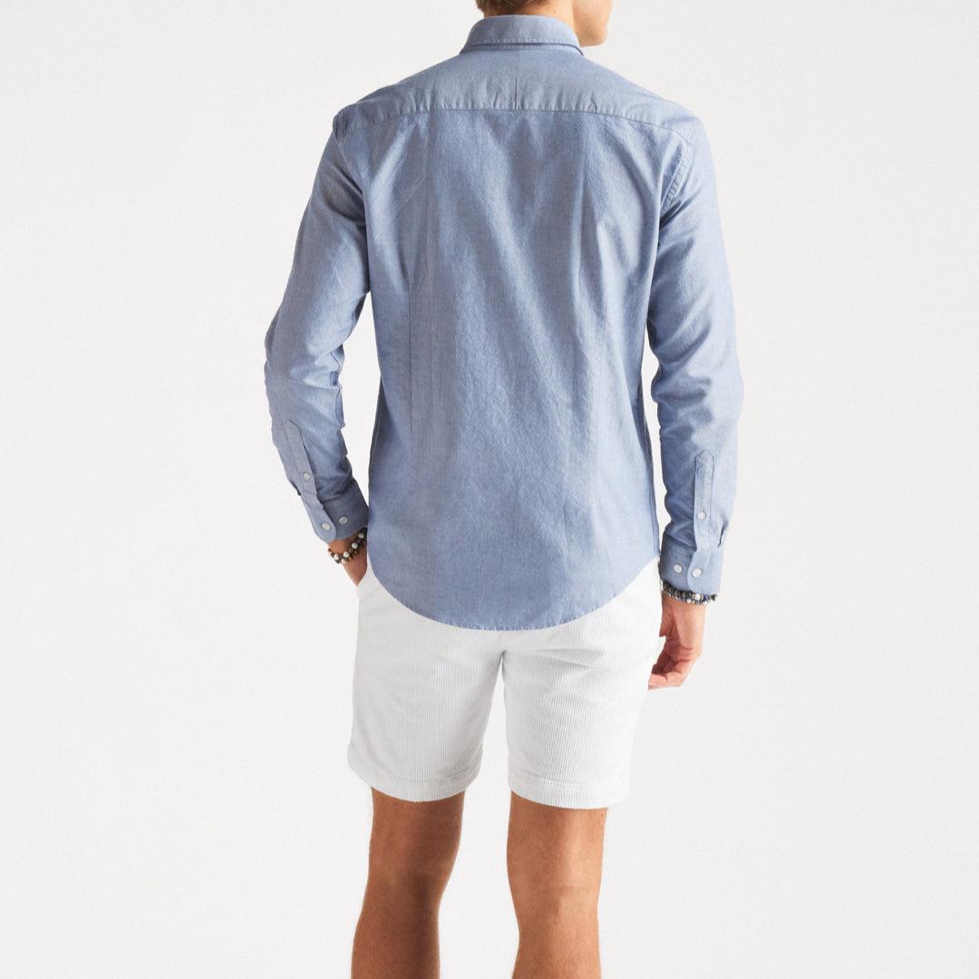 Cord Shorts White-The Gilli-Phrase