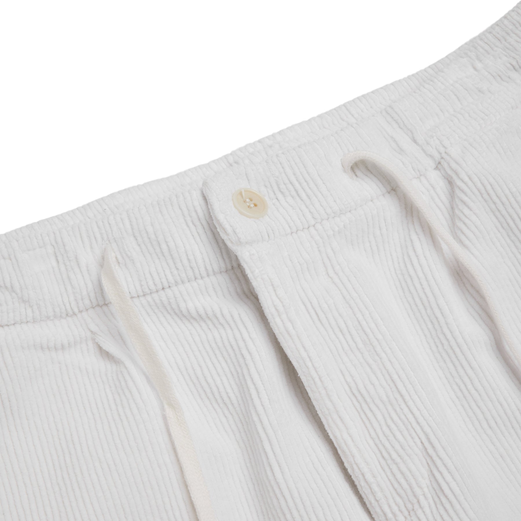 Cord Shorts White-The Gilli-Phrase