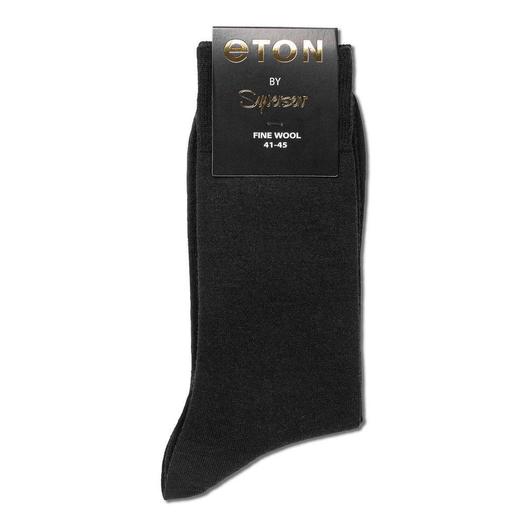 Fine Wool Plain Black-Eton-Phrase