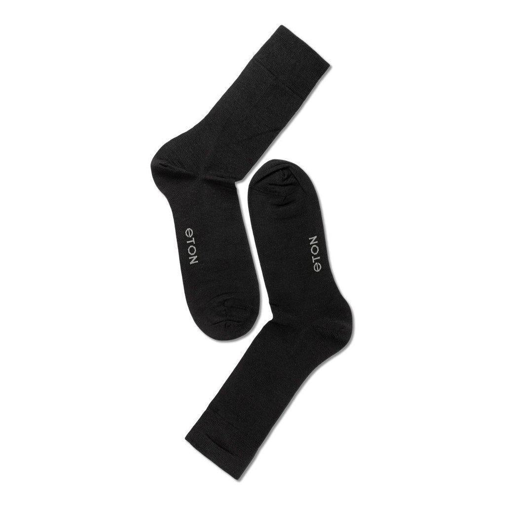 Fine Wool Plain Black-Eton-Phrase