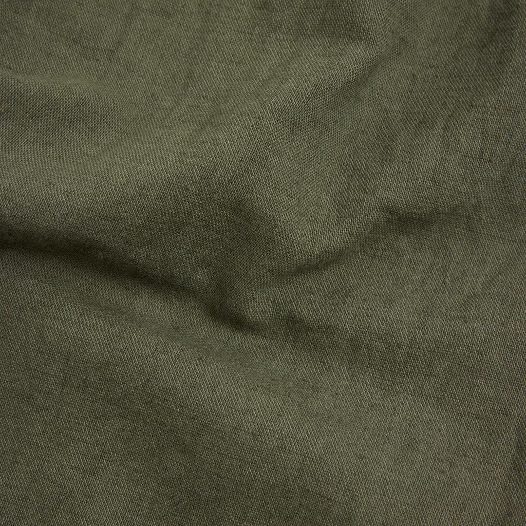 Cotton/Linen Shorts Olive-The Gilli-Phrase