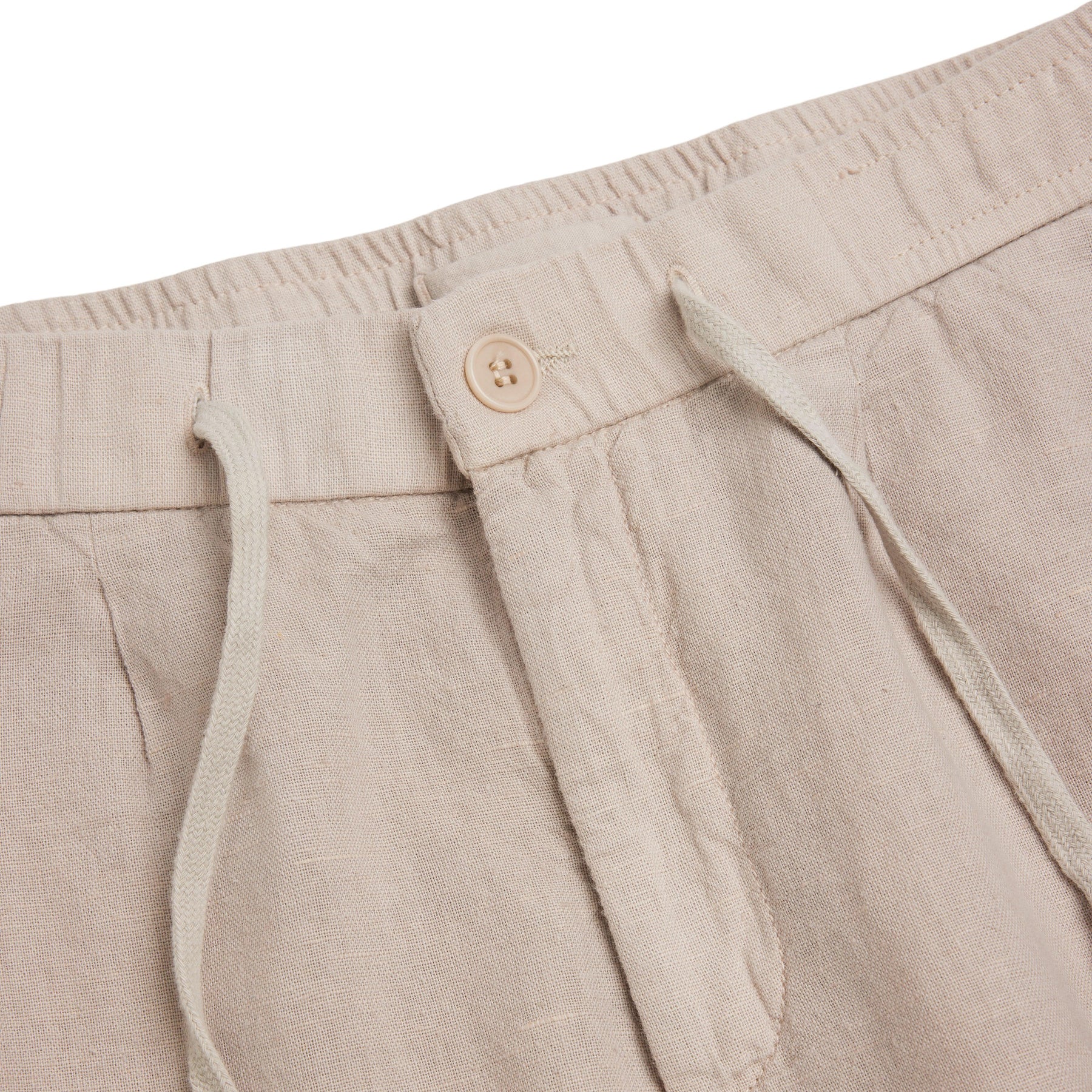 Cotton/Linen Shorts Sand-The Gilli-Phrase