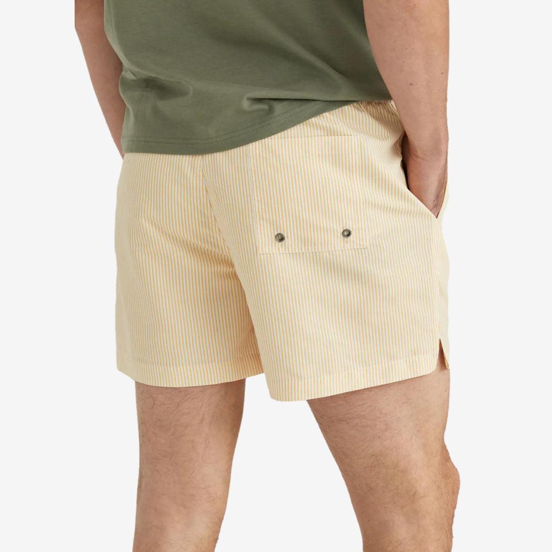 Morris Stripe Bathing Trunks Yellow-Morris Stockholm-Phrase