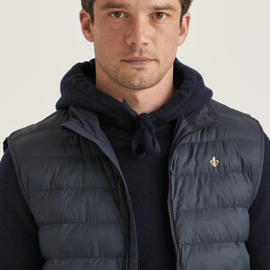 Norfolk Liner Vest Blue-Morris Stockholm-Phrase