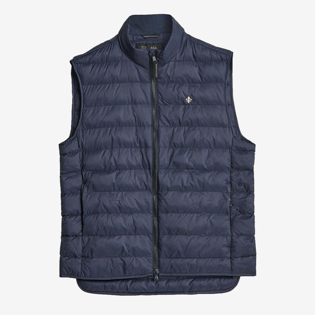 Norfolk Liner Vest Blue-Morris Stockholm-Phrase