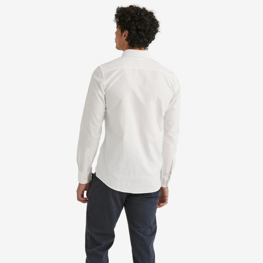 Oxford Button Down Shirt White-Morris Stockholm-Phrase