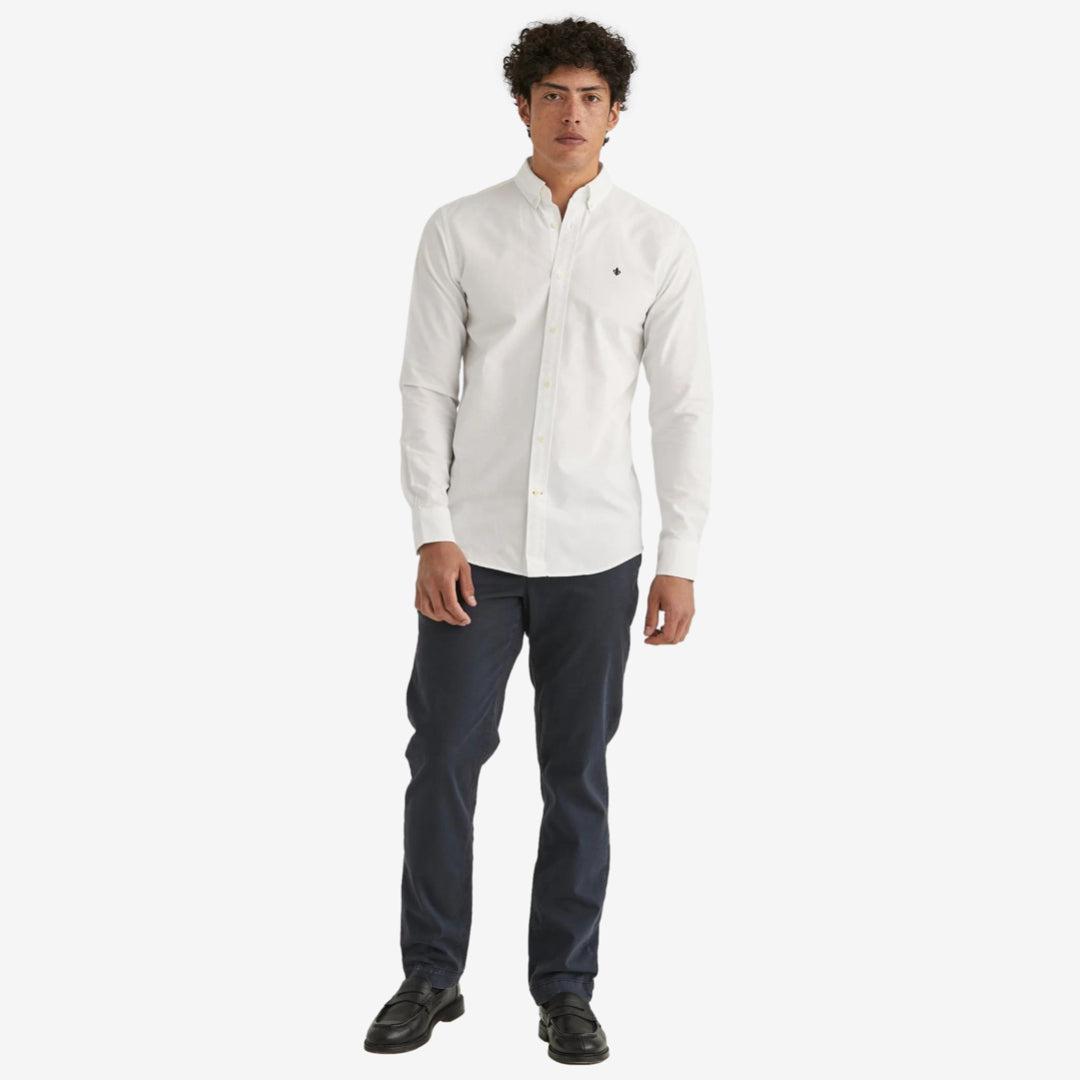 Oxford Button Down Shirt White-Morris Stockholm-Phrase