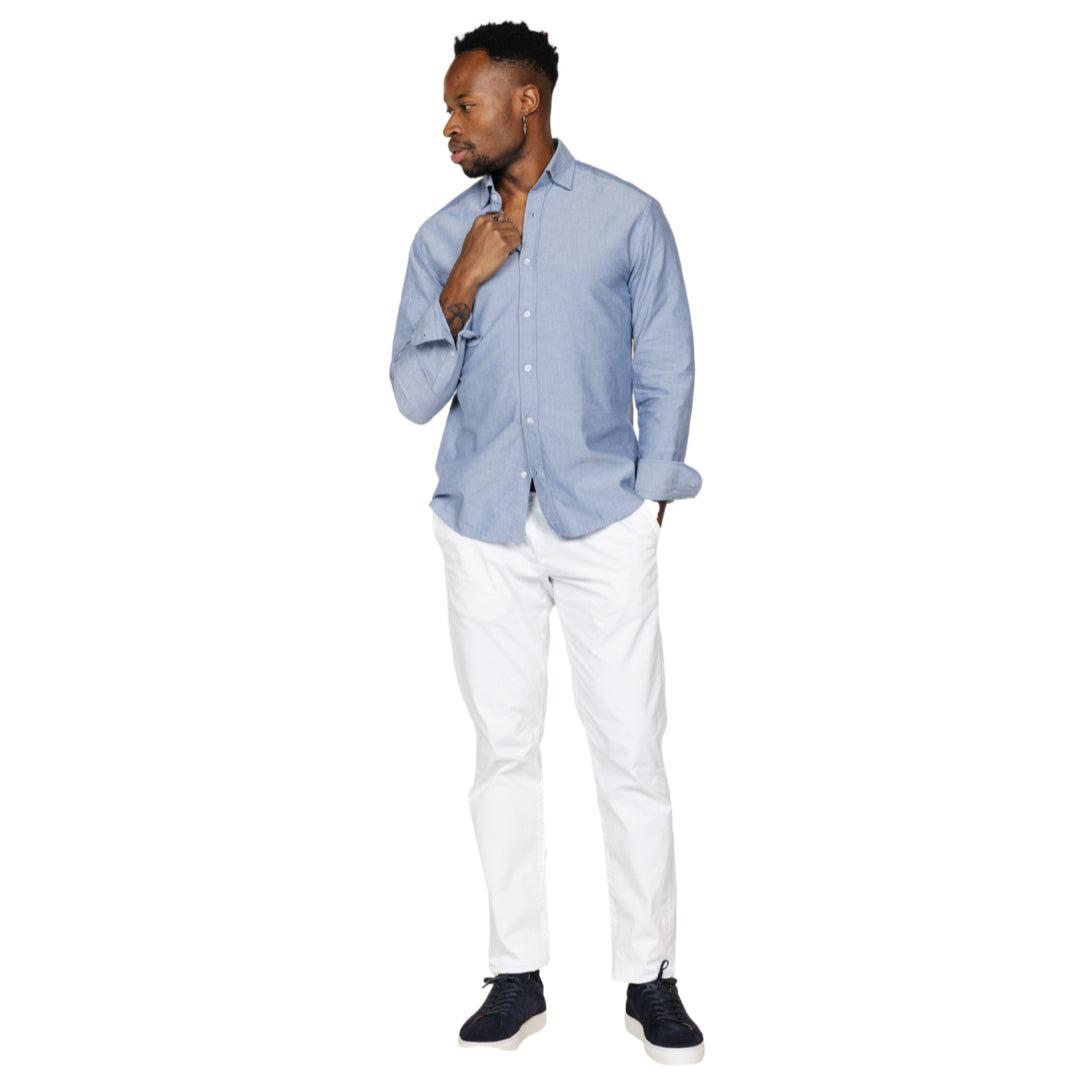 Oxford Shirt Blue-The Gilli-Phrase