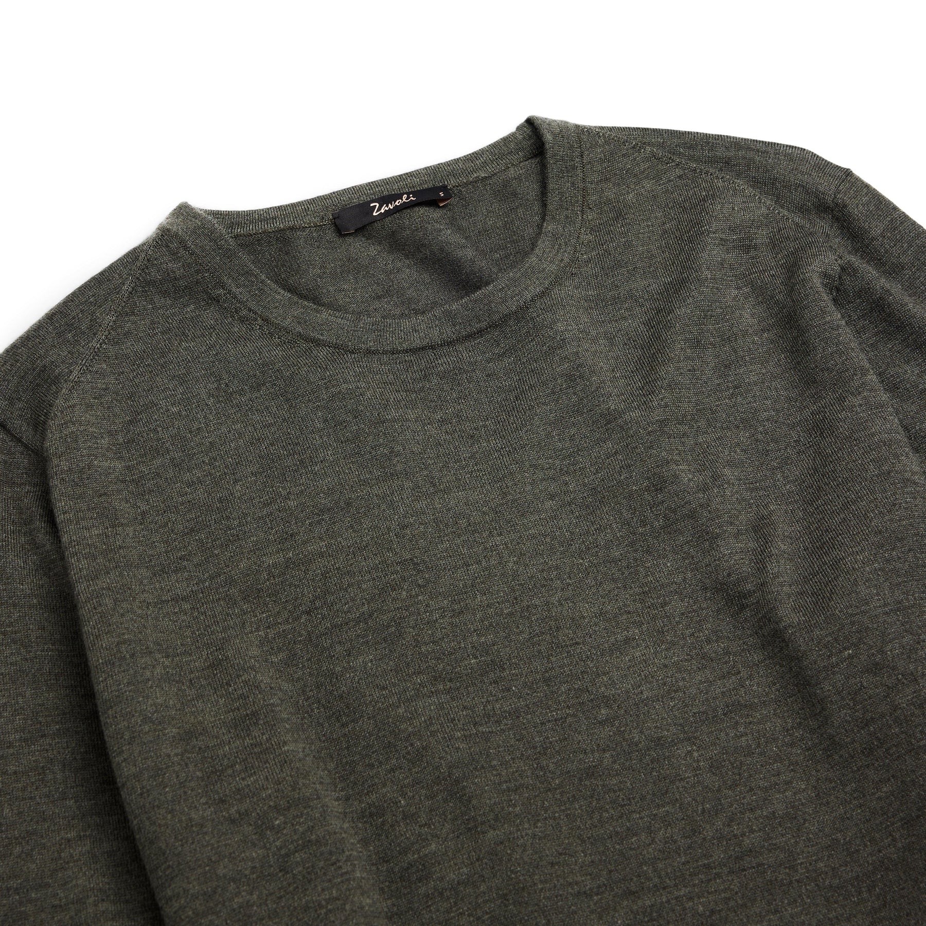 Rome O-Neck Green-Zavoli-Phrase