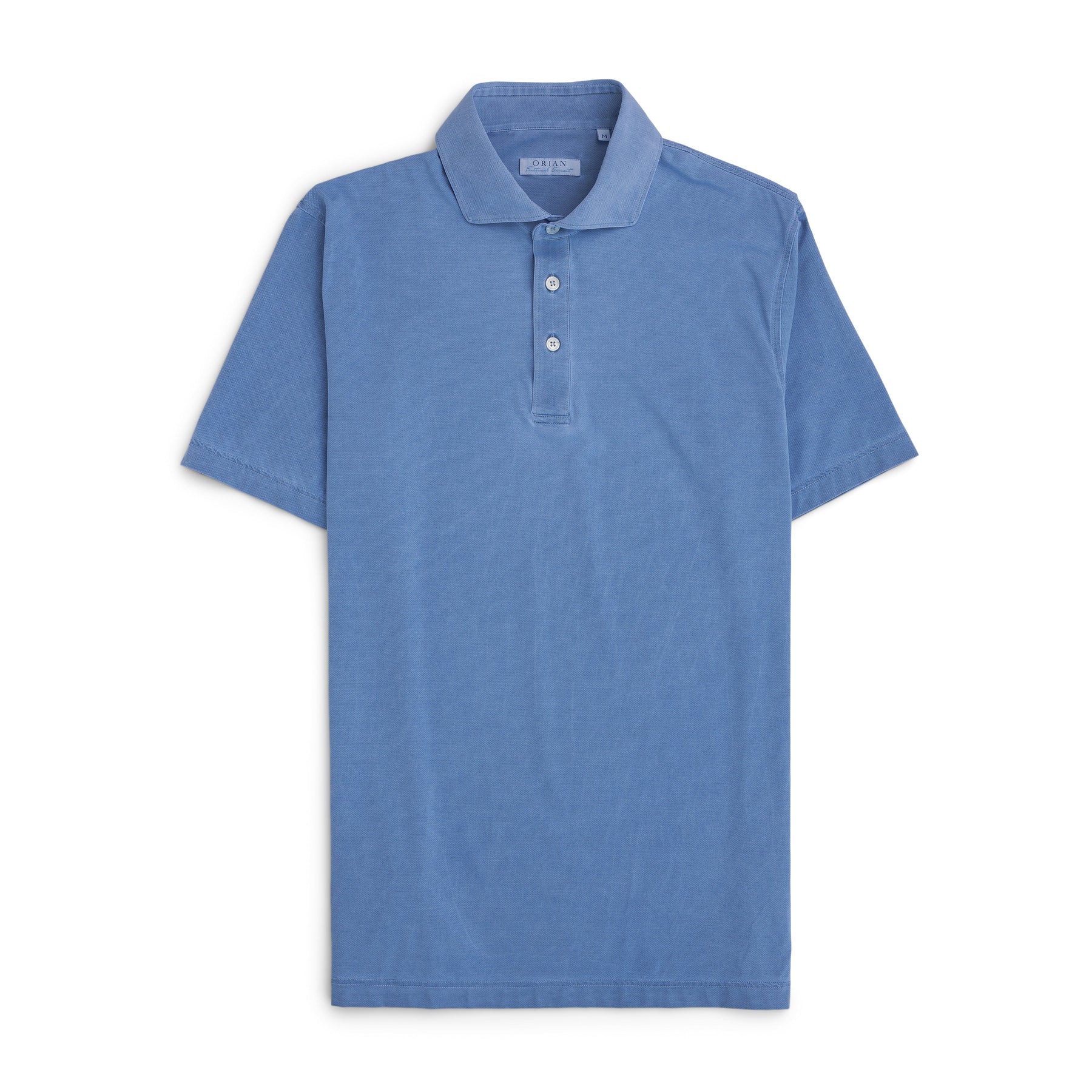 Stretch Polo Piqué Blue-Orian-Phrase