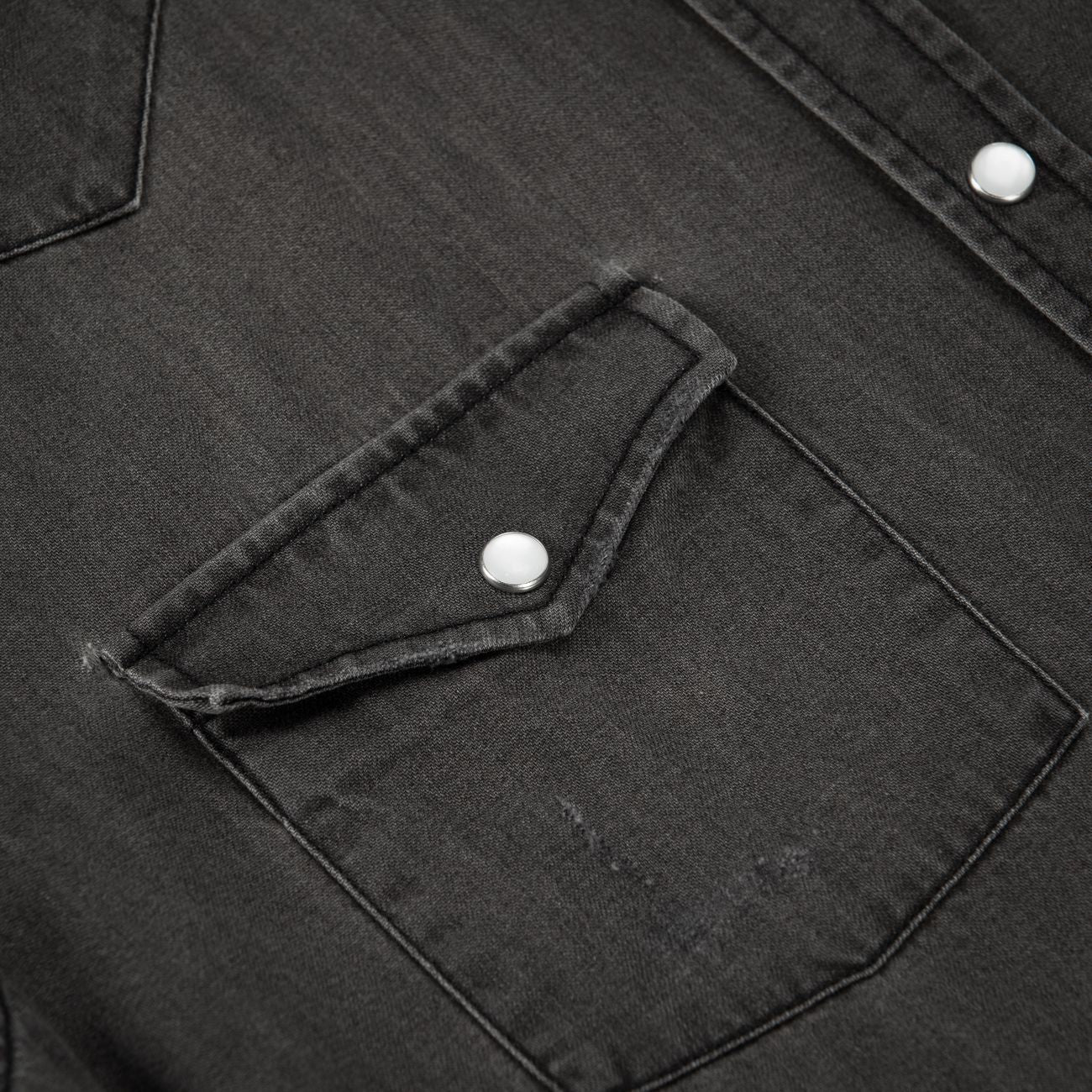 Texas Shirt Black Washed-Skjorte-The Gilli-Phrase
