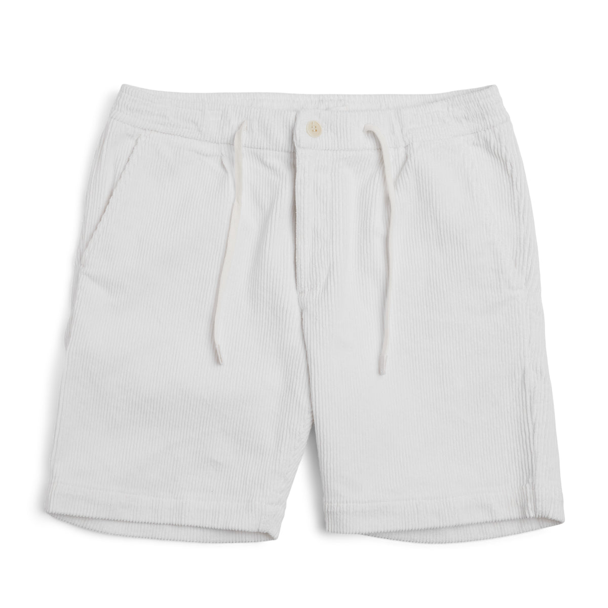 Cord Shorts White