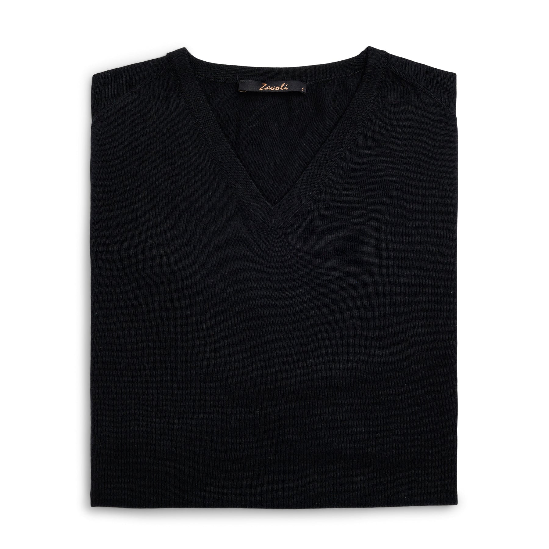 Venetie V-Neck Black-Zavoli-Phrase