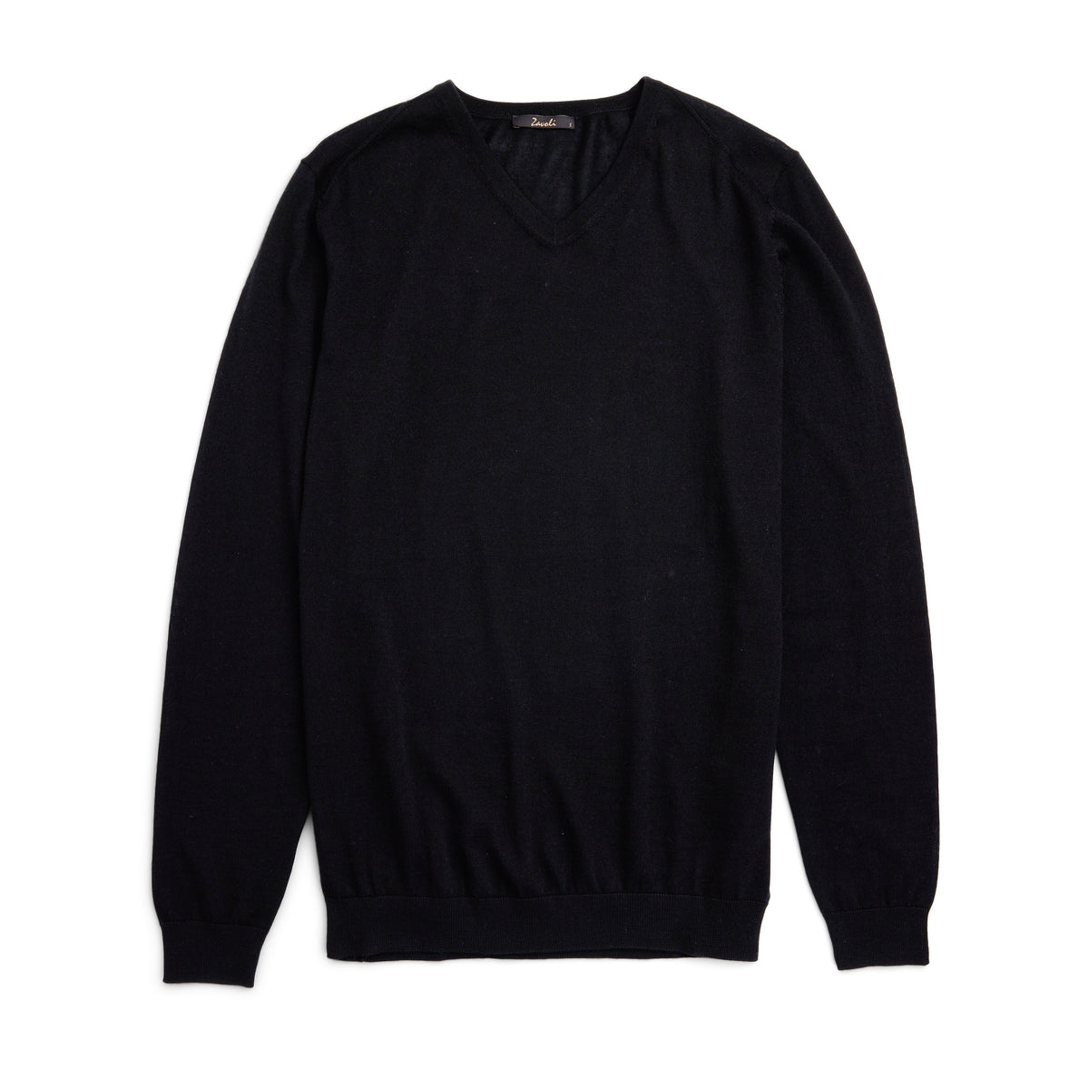 Venetie V-Neck Black-Zavoli-Phrase