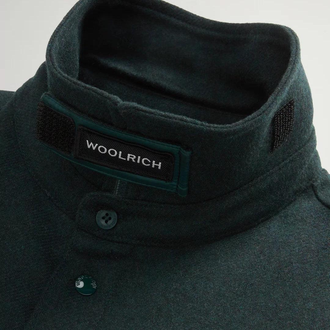 Alaskan Wool Overshirt Pine Green-Woolrich-Phrase