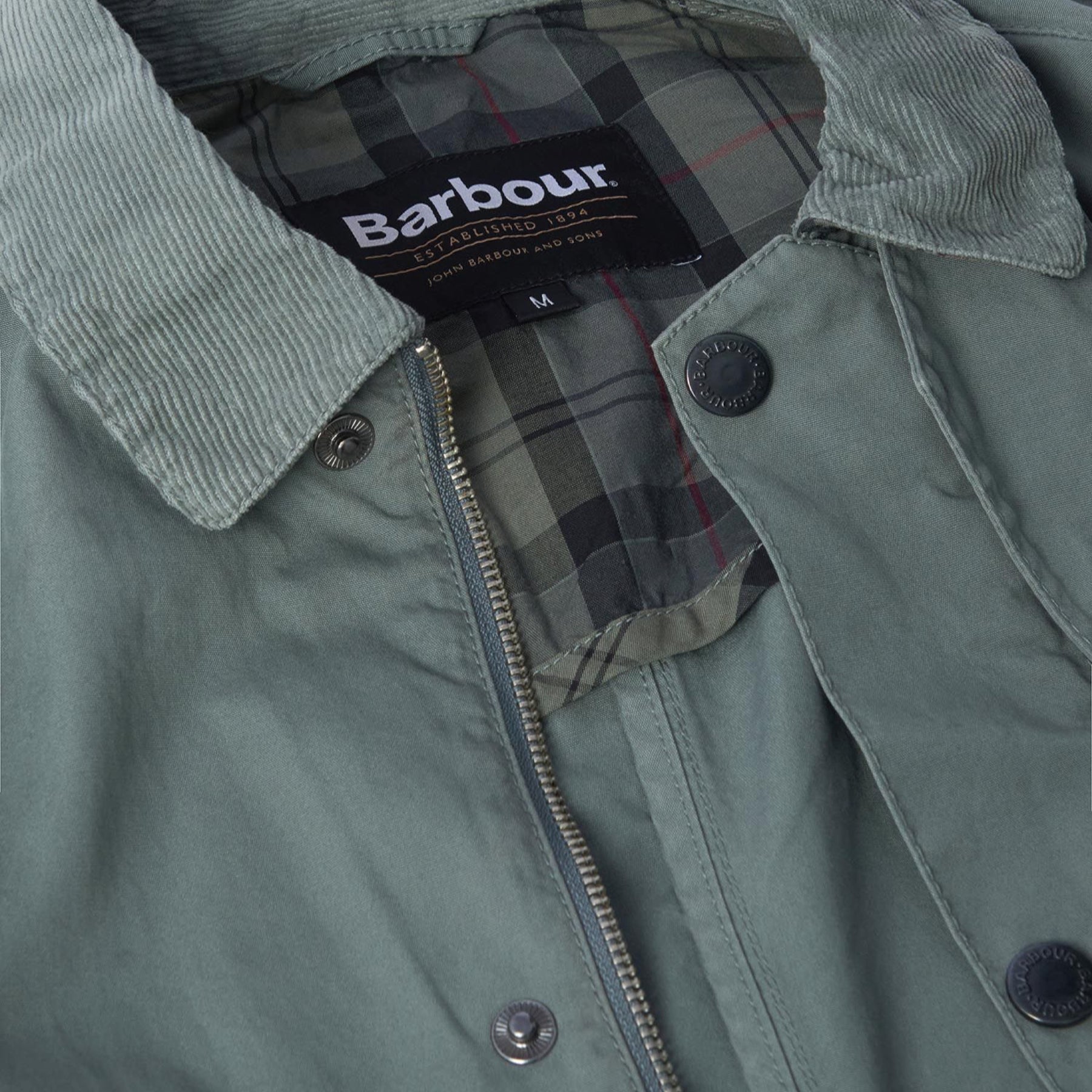 Ashby Casual Jacket Vintage Teal-Barbour-Phrase
