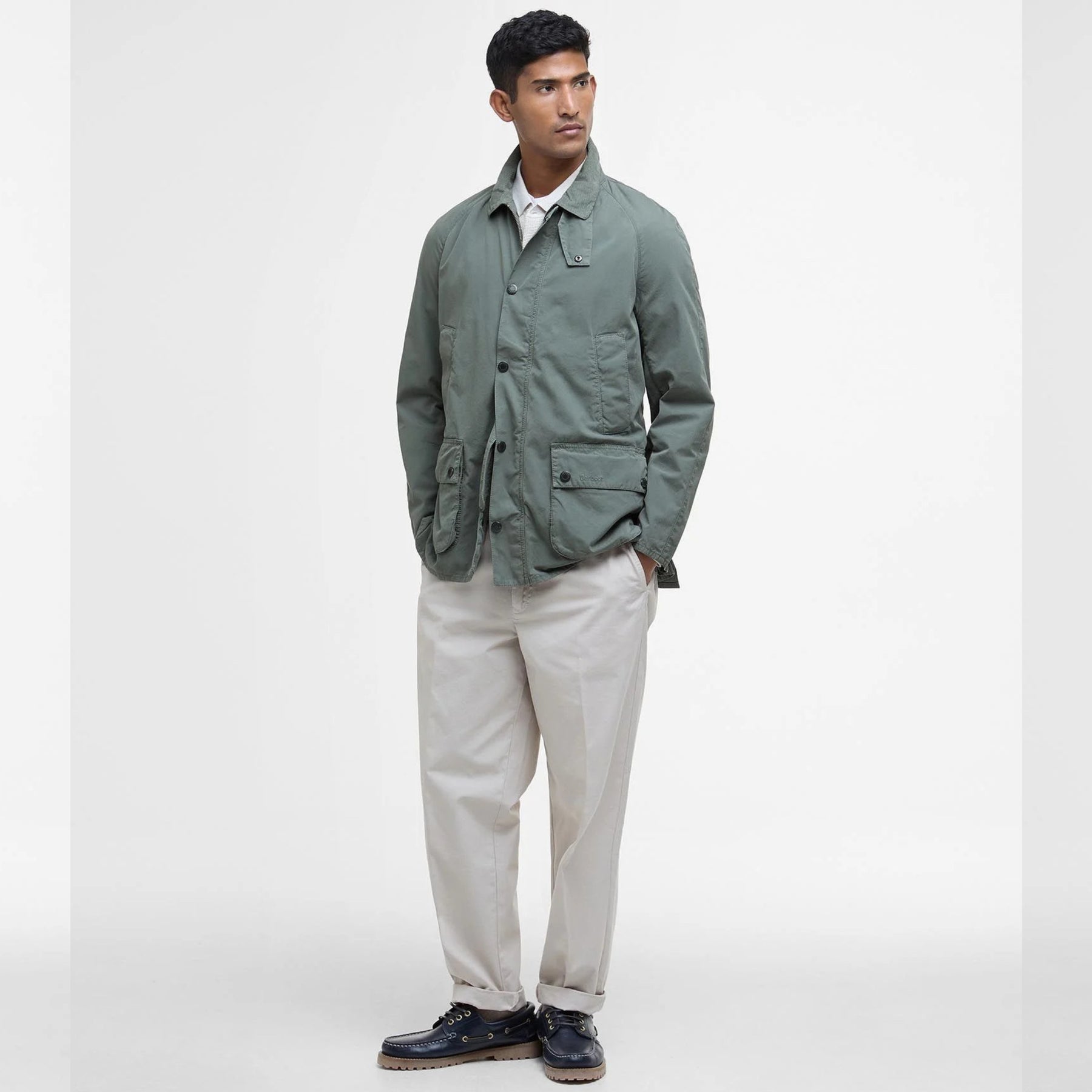 Ashby Casual Jacket Vintage Teal-Barbour-Phrase