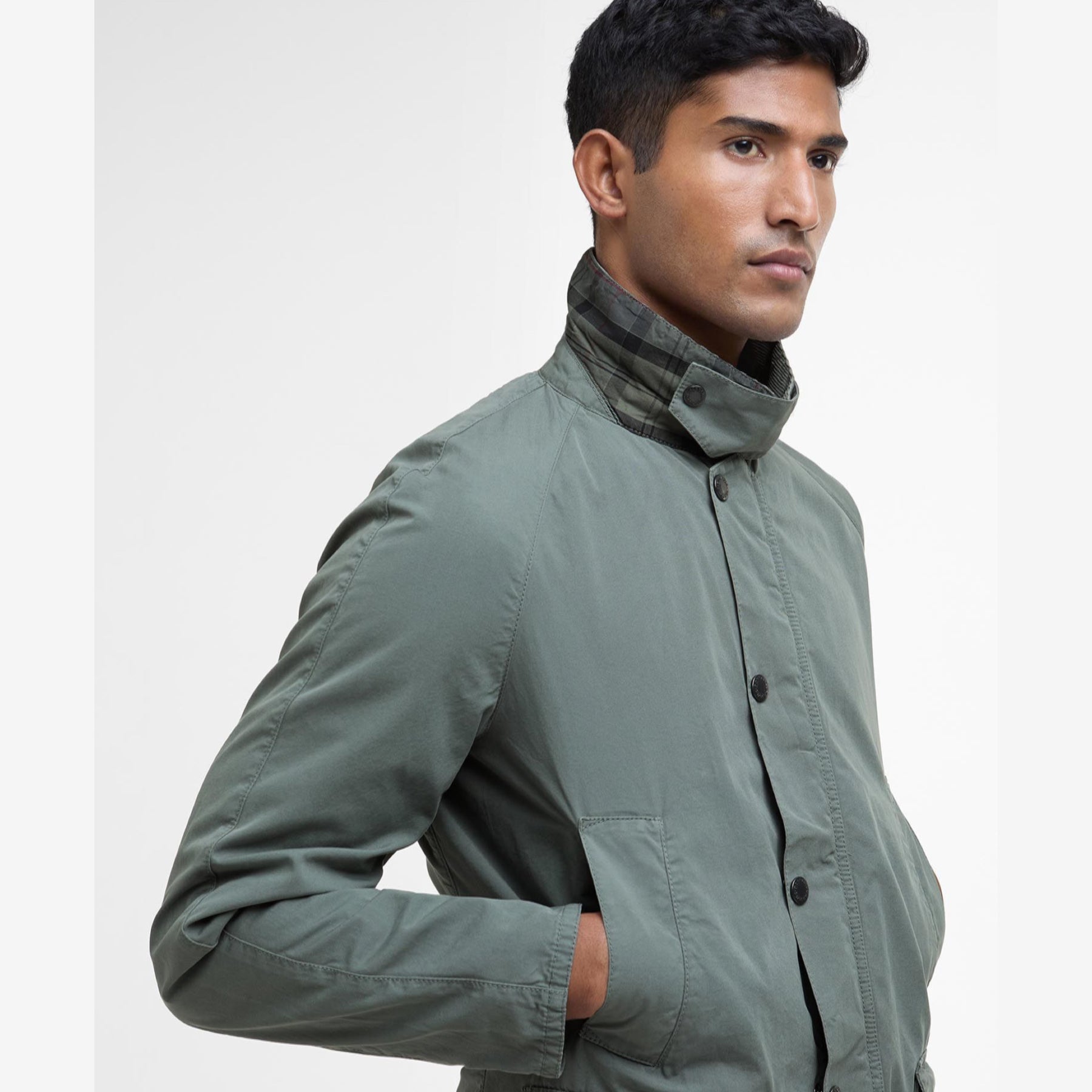 Ashby Casual Jacket Vintage Teal-Barbour-Phrase