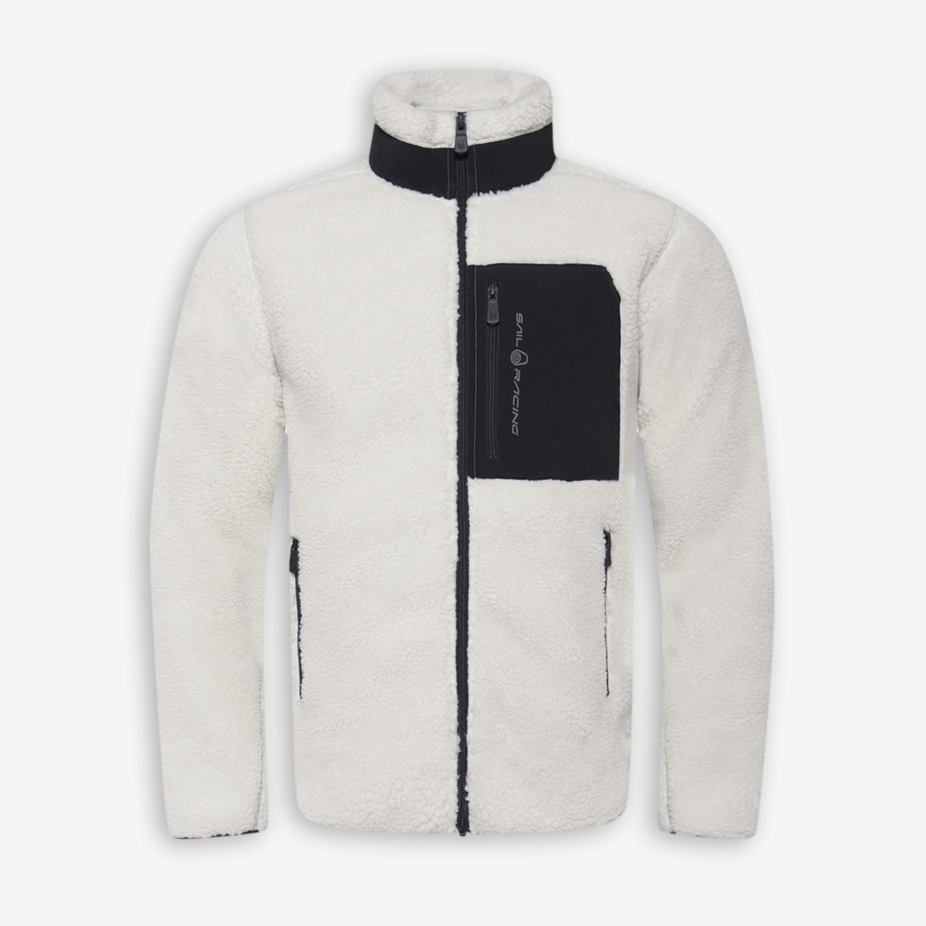Bowman Pile Zip Jacket Ivory