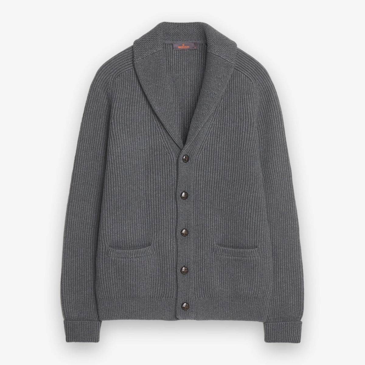 Brayden Shawl Cardigan Grey