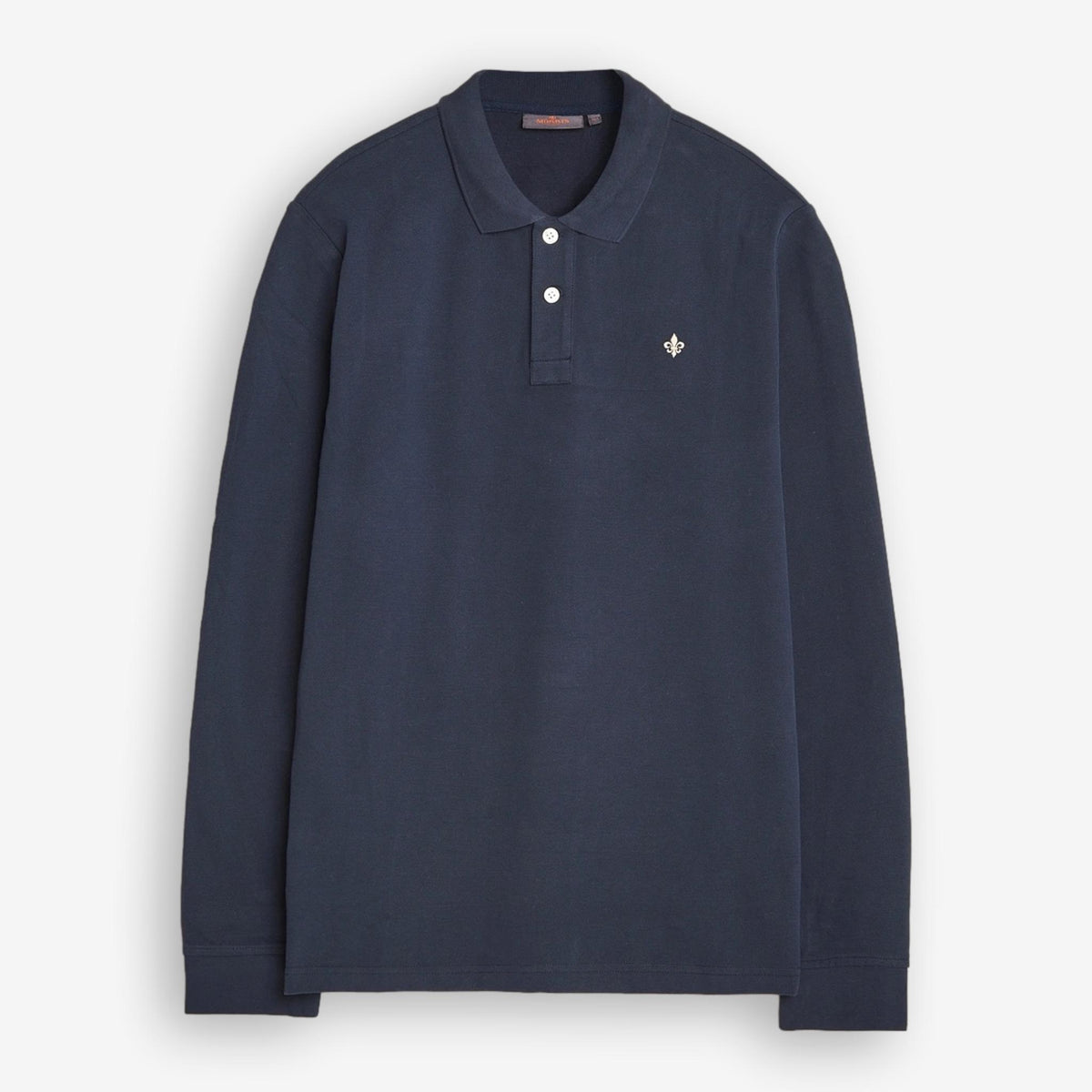 Camden Long Sleeve Polo Blue-Morris Stockholm-Phrase