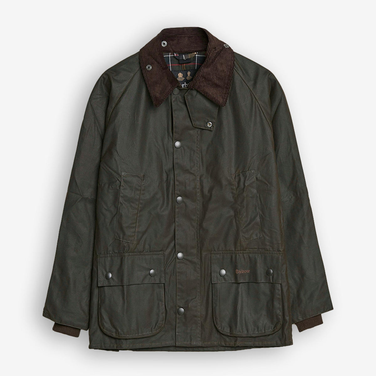 Classic Bedale Wax Jacket Olive-Barbour-Phrase