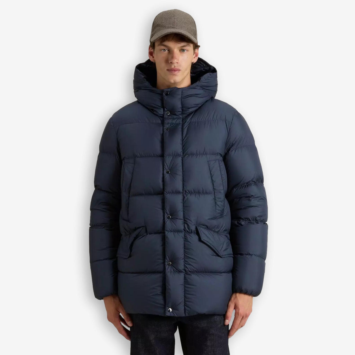 Cloud Davis Parka Blue-Woolrich-Phrase