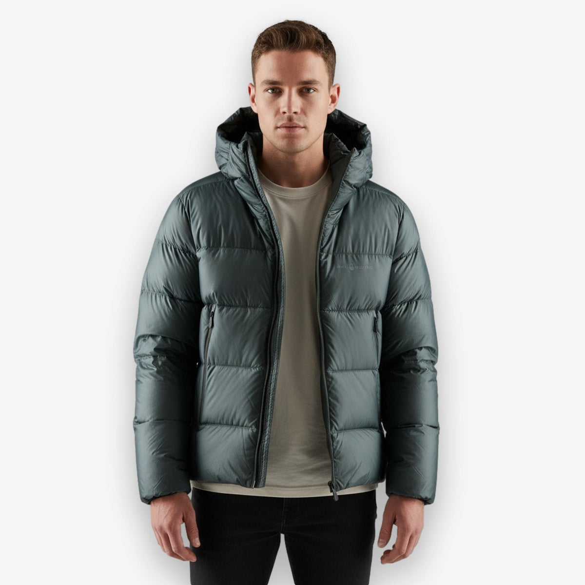 Cloud Down Hood Aurora Green