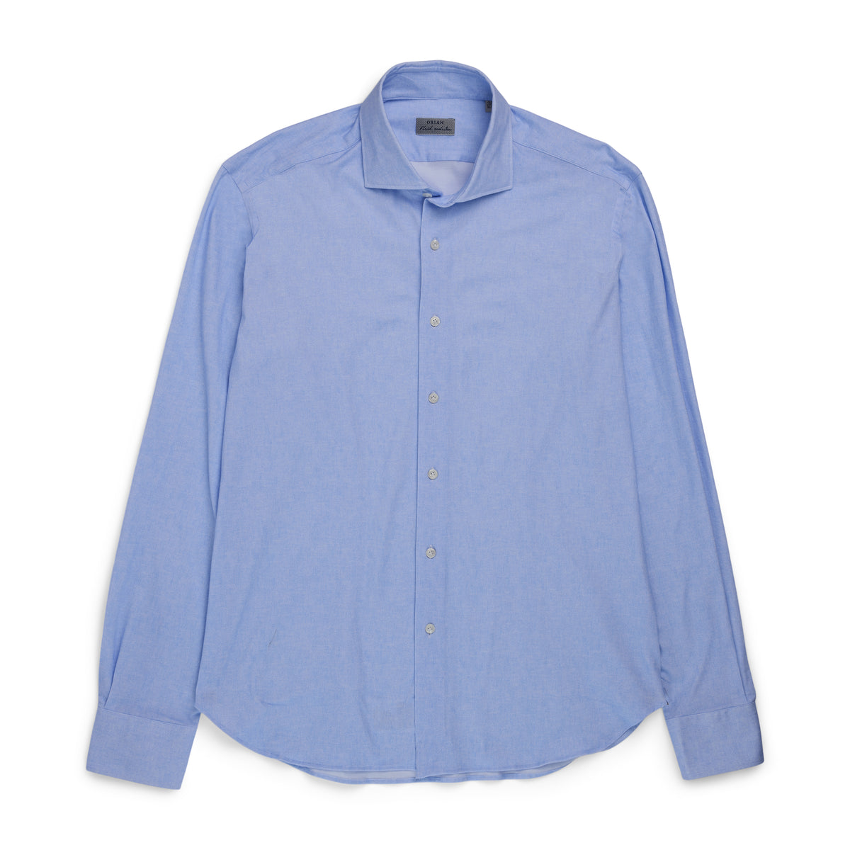 Orian Cotton Stretch Shirt Light Blue