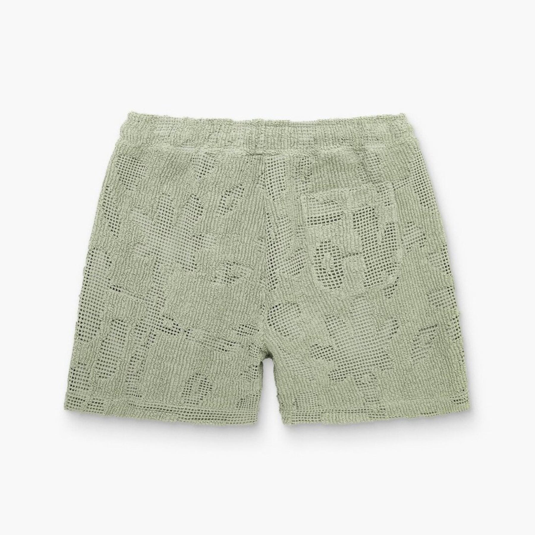 Cuba Crochet Shorts Galbanum