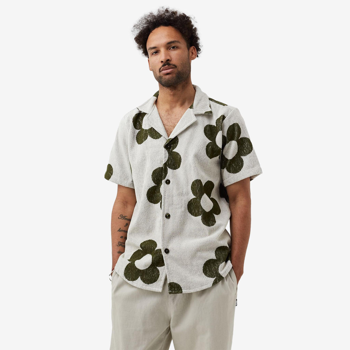 Cuba Terry Shirt Meadow-OAS-Phrase