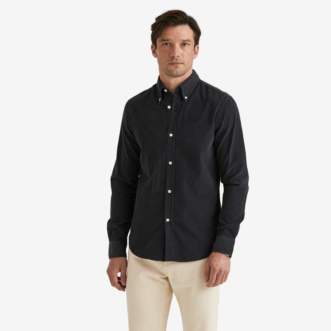 Douglas Corduroy Shirt Blue-Morris Stockholm-Phrase