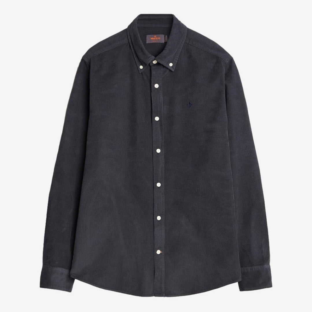 Douglas Corduroy Shirt Blue-Morris Stockholm-Phrase