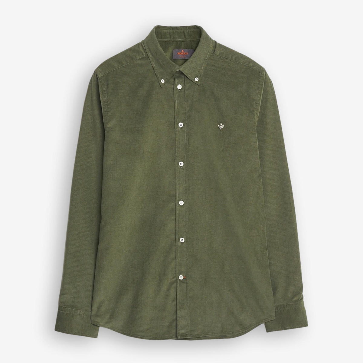 Douglas Corduroy Shirt Olive-Morris Stockholm-Phrase