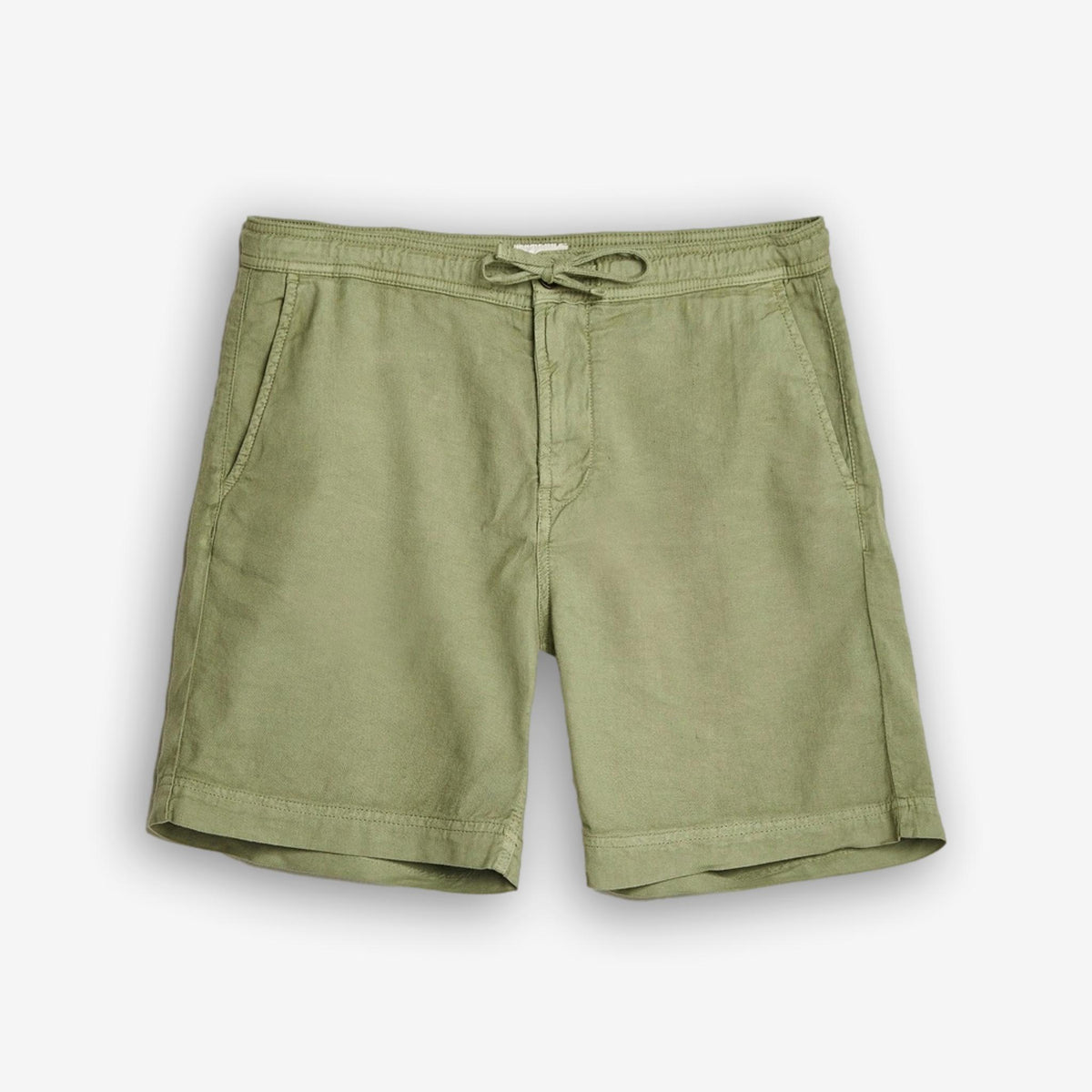 Fenix Linen Shorts Olive-Morris Stockholm-Phrase