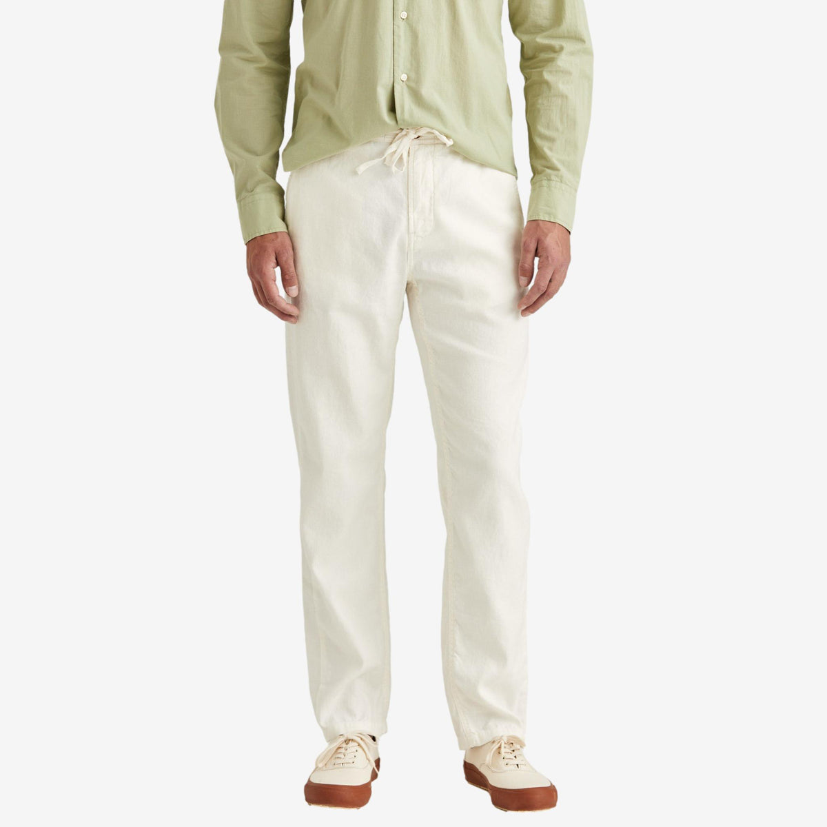Fenix Linen Trouser Offwhite-Morris Stockholm-Phrase