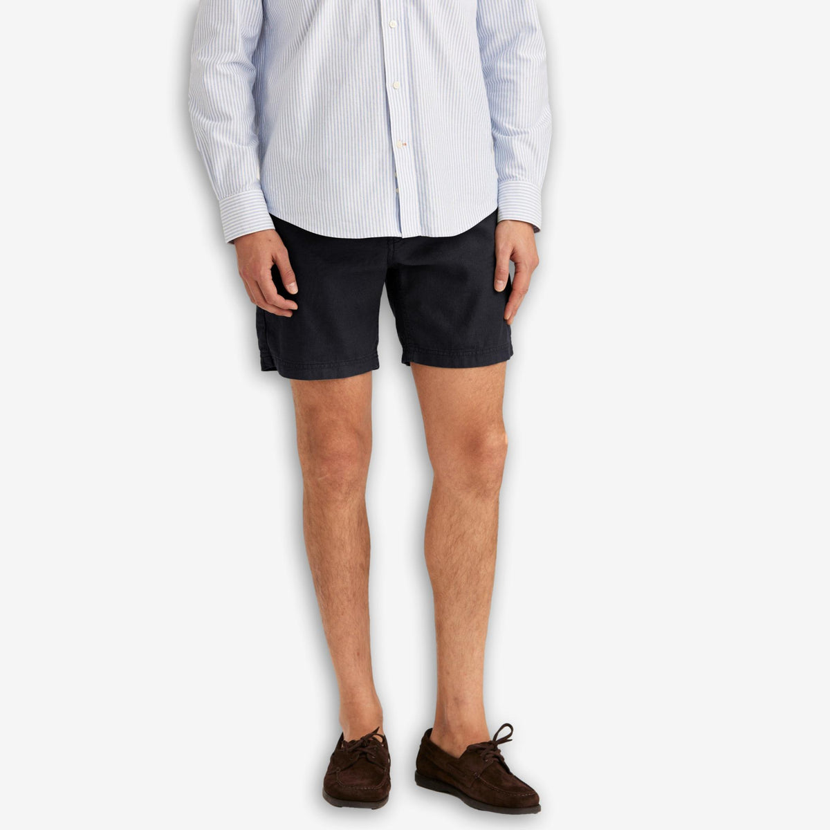 Fenix Linen Shorts Navy-Morris Stockholm-Phrase