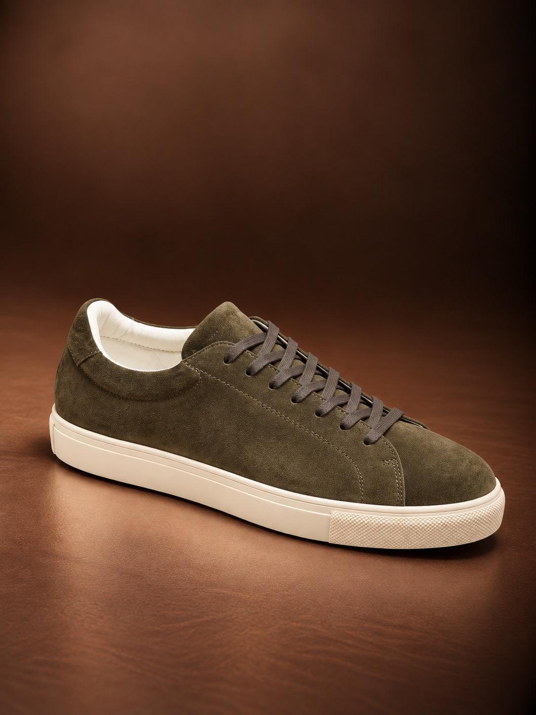 Sneaker 1 Suede Waterproof Green