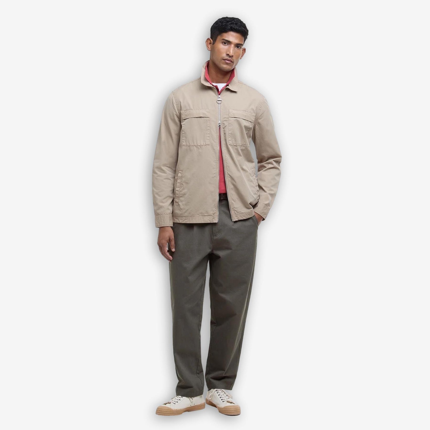Glendale Overshirt Washed Stone